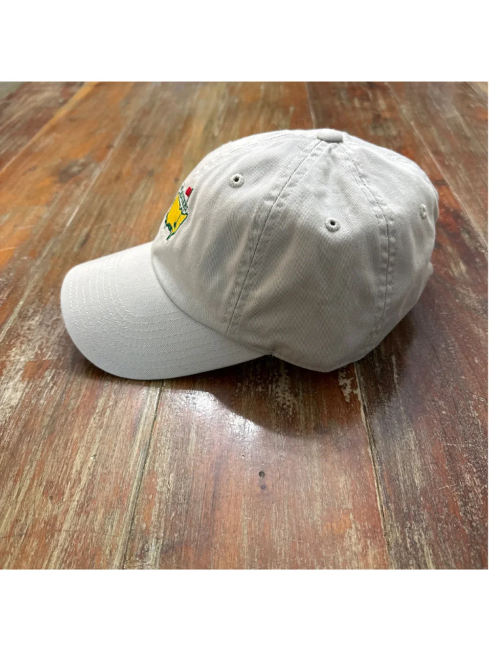 Masters Tournament NWT Golf Hat Cap Stone Beige Augusta National Adjustable OS